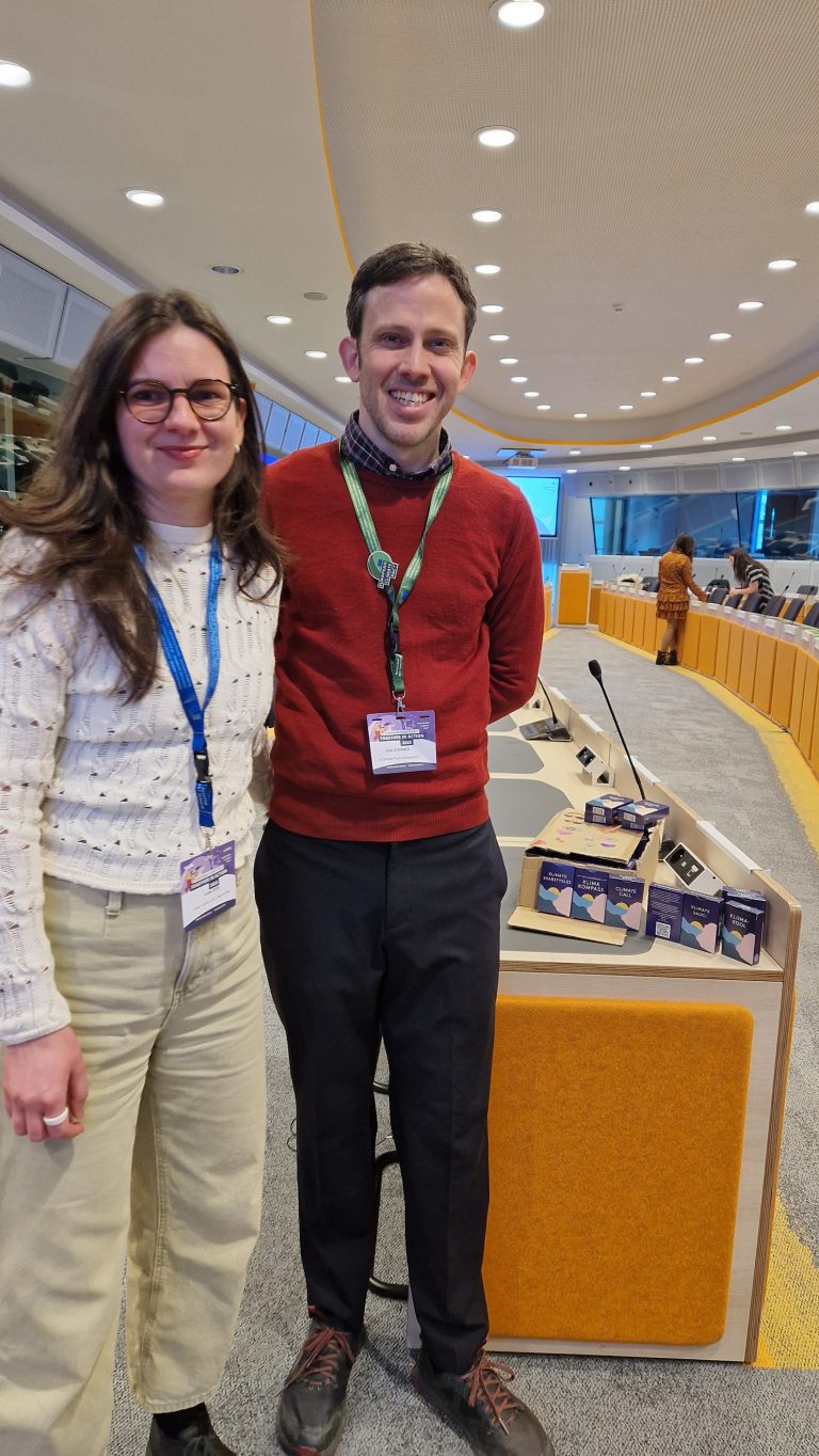 Linda Zuze Green Liberty Erik Sterner Klimatkoll Climate Call EU Climate Pact Ambassador spel