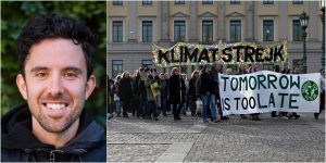 Danmark springer ifrån Sverige när det gäller klimatfrågan Klimatkoll debatterar Kalle EU Climate Pact Ambassadör