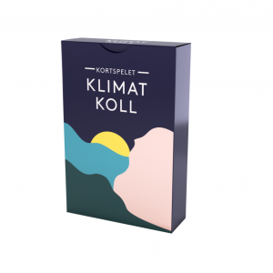 Kortspelet Klimatkoll kortspel om klimat för spelkvällar och undervisning