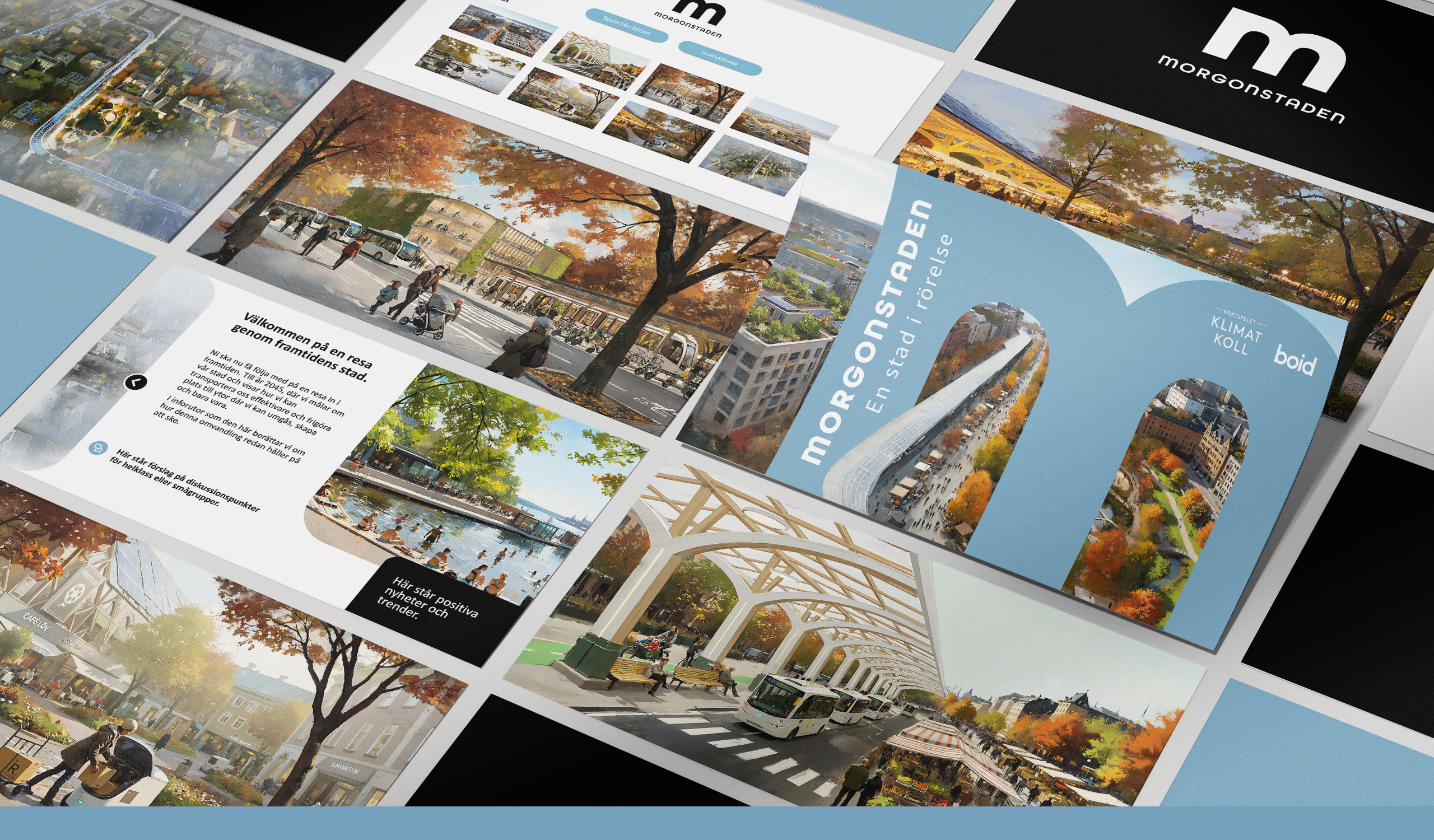 Presentation om hållbar mobilitet och framtidens städer – undervisningsmaterial för högstadiet och gymnasiet.