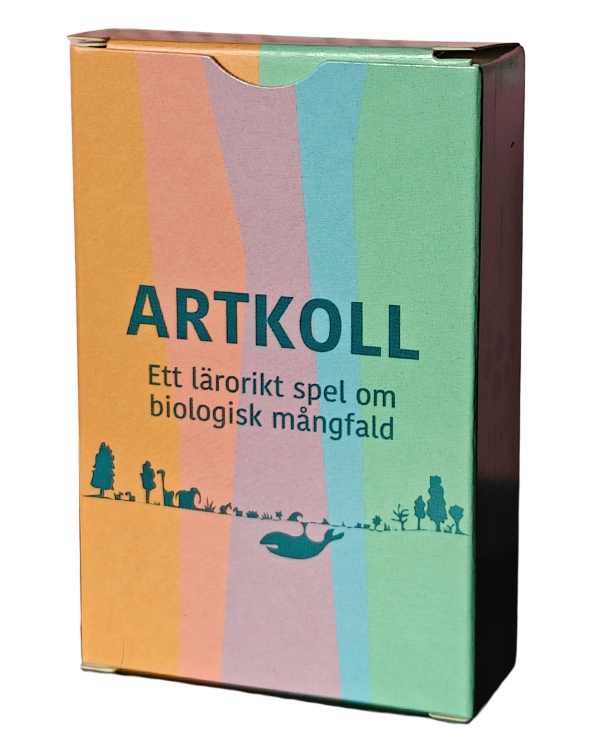 Artkoll spelask, ett lärorikt kortspel om biologisk mångfald