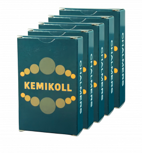 Lärarkit Kemikoll, fem spel till priset av fyra