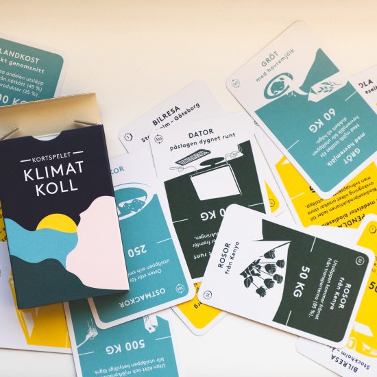 Spelkort från Klimatkoll